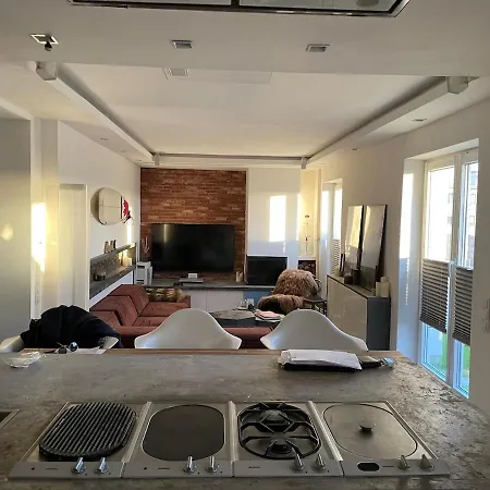 Daire Private Loft With Rooftop & Jacuzzi In Center Düsseldorf