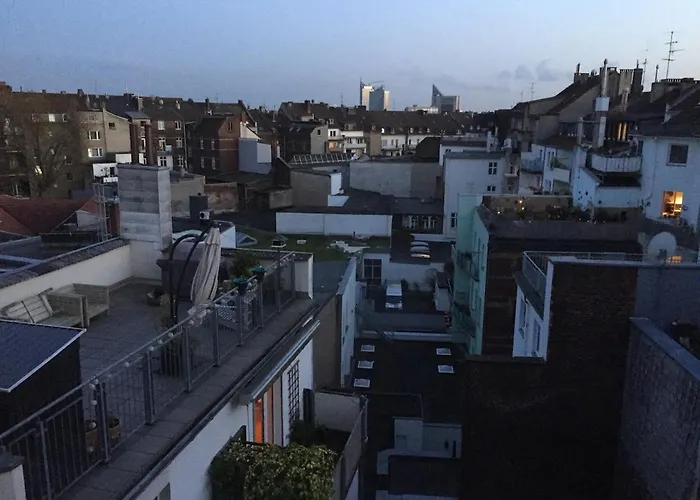 Private Loft With Rooftop & Jacuzzi In Center Düsseldorf